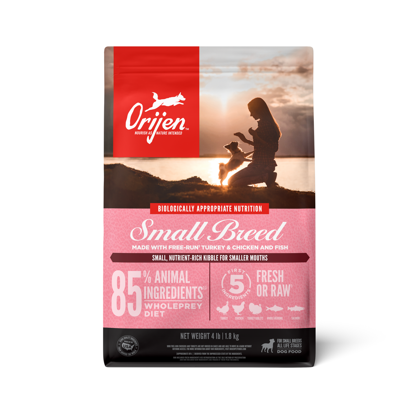 ORIJEN Small Breed Grain-Free Dry Dog Food