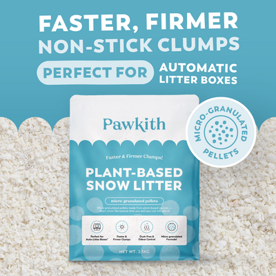 Pawkith Plant-Based Snow Litter