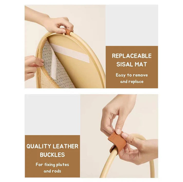 Makesure Multifunctional Cat Scratcher | Sisal Standing Scratching Board