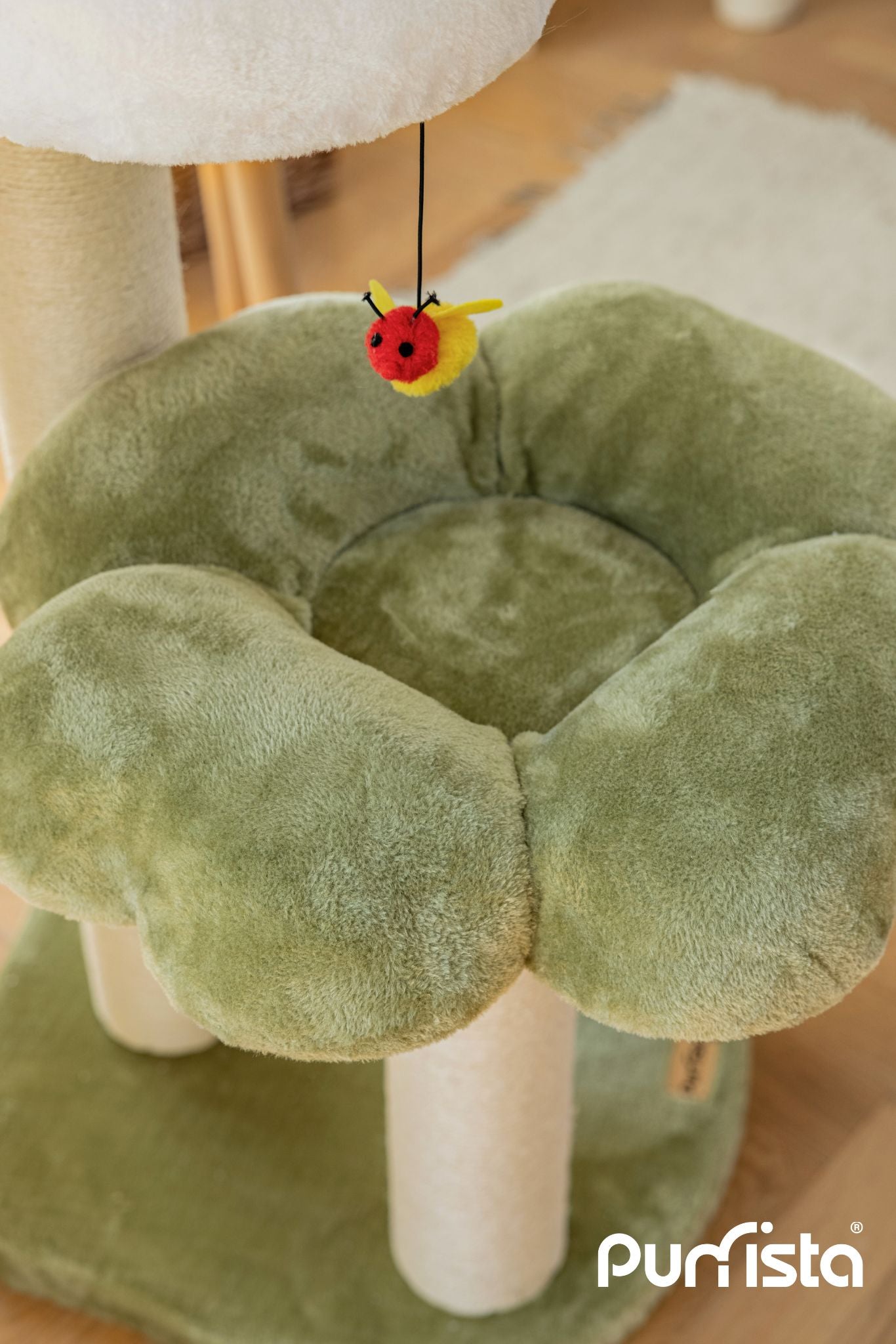 Purrista Dual-Color Cushion Cat Tower (Three-Layer) Arrived at the end of April