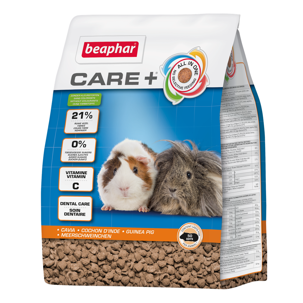 Beaphar CARE+ extruded Guinea Pig food