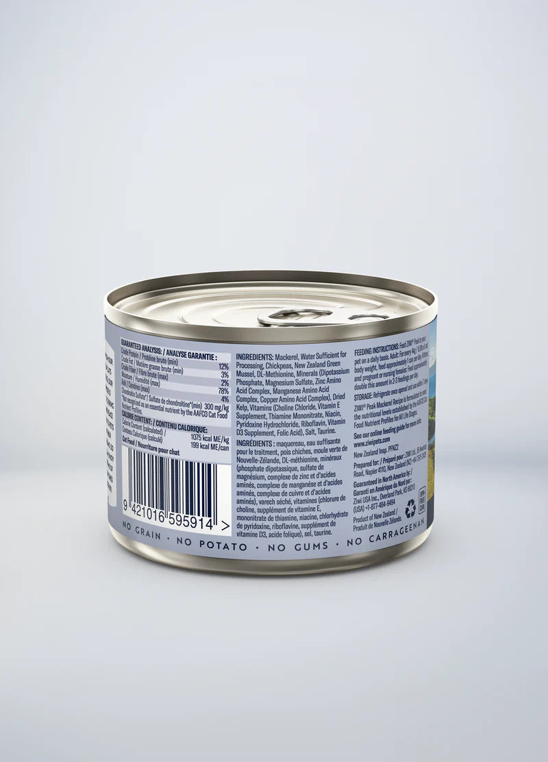 ZiwiPeak® Mackerel Cat Can