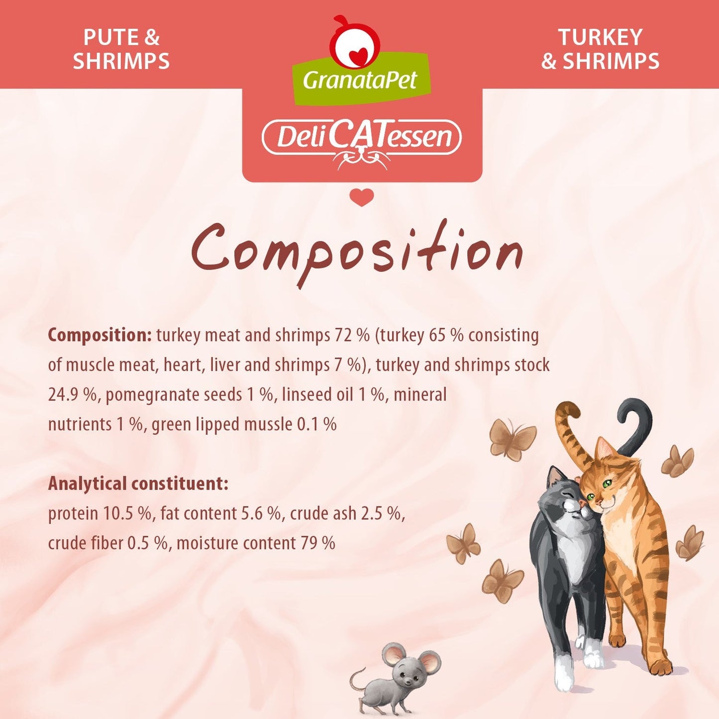 GranataPet DeliCATessen - Turkey & Shrimps