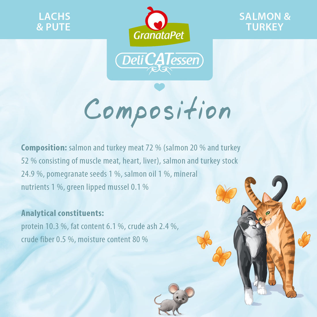 GranataPet DeliCATessen - Salmon & Turkey