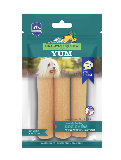 Himalayan Dog Chew Yum Cheese 3pk (5220110) - ChokyoPetStore