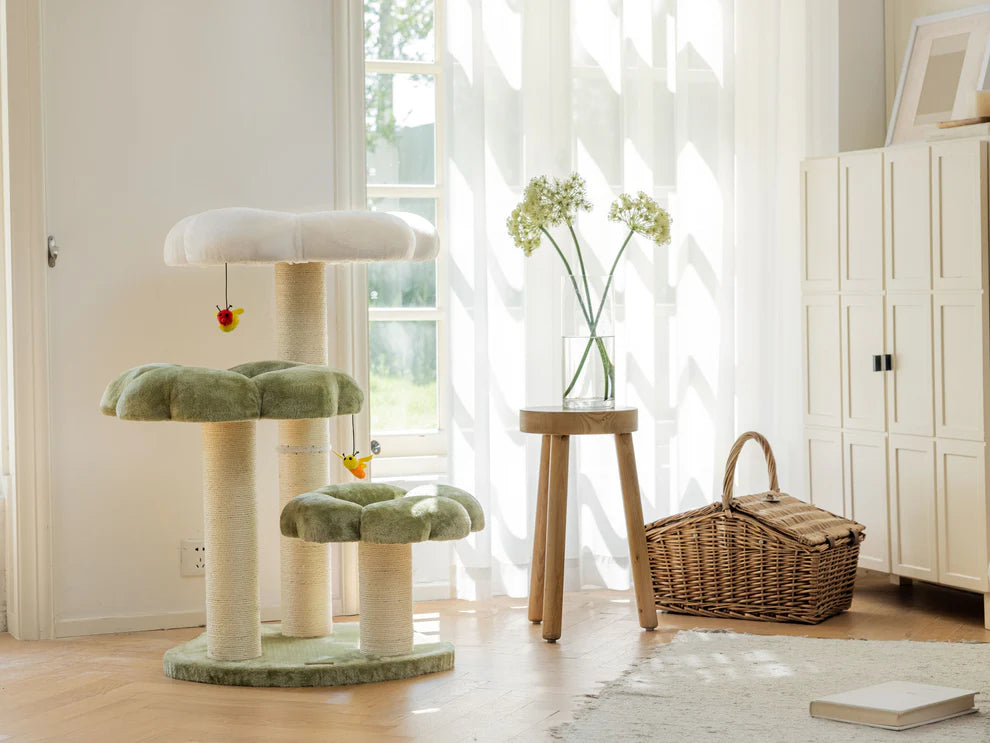 Purrista Dual-Color Cushion Cat Tower (Three-Layer) Arrived at the end of April