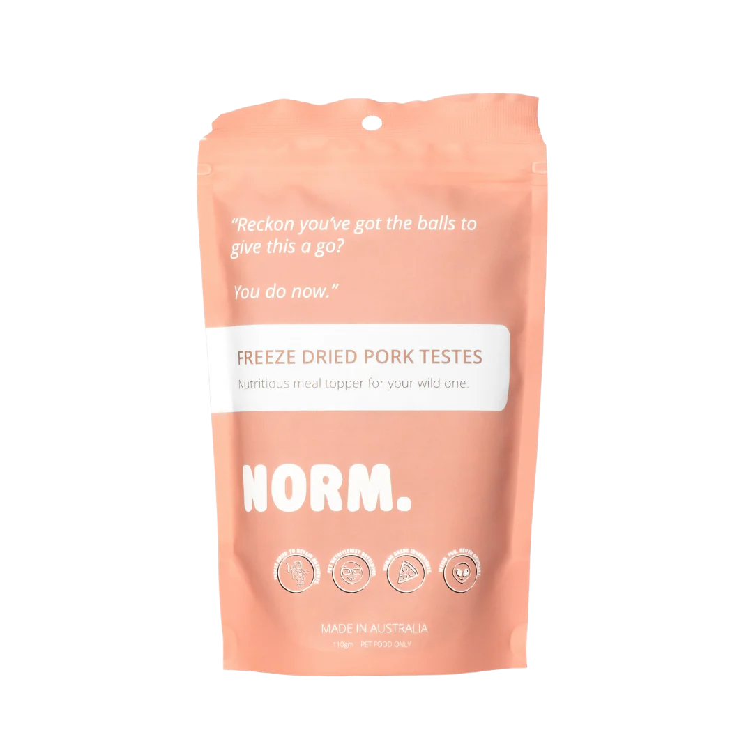 NORM. - Pork Testes Meal Topper 110g
