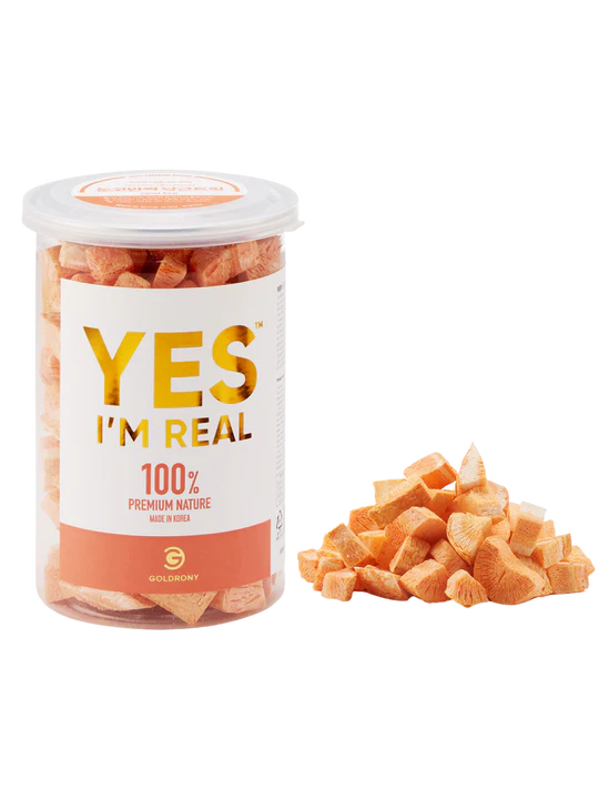 YES I'M REAL Freeze-dried Carrot Died 35g