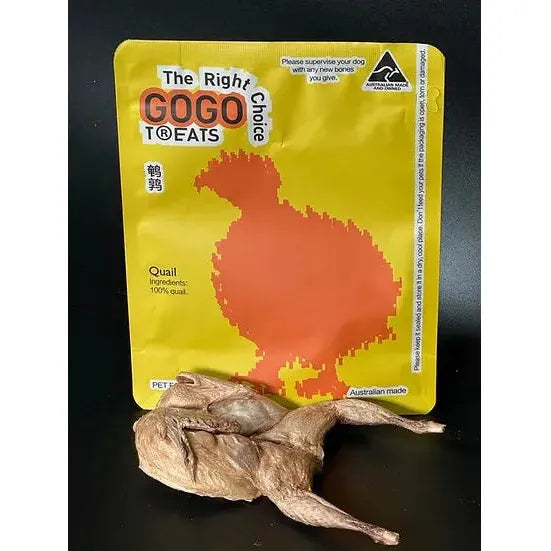 Gogo Treats - Freeze-Dried Quail 1pc
