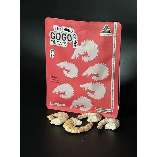 Gogo Treats - Freeze-Dried Prawn 25g