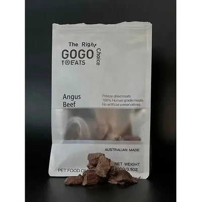 Gogo Treats - Freeze-Dried Angus Beef 30/100g