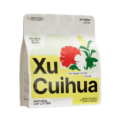 Xu Cuihua Green Tea Scent Natural Cat Litter 2.5kg