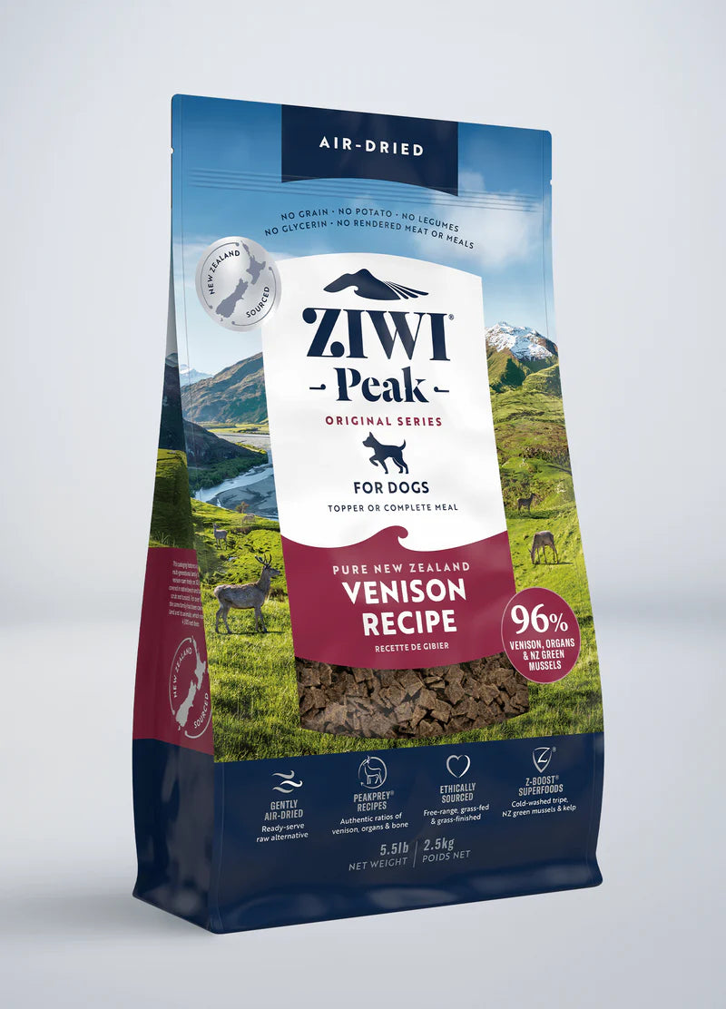 Ziwi Peak Air Dried Venison Adult Dog Food - ChokyoPetStore