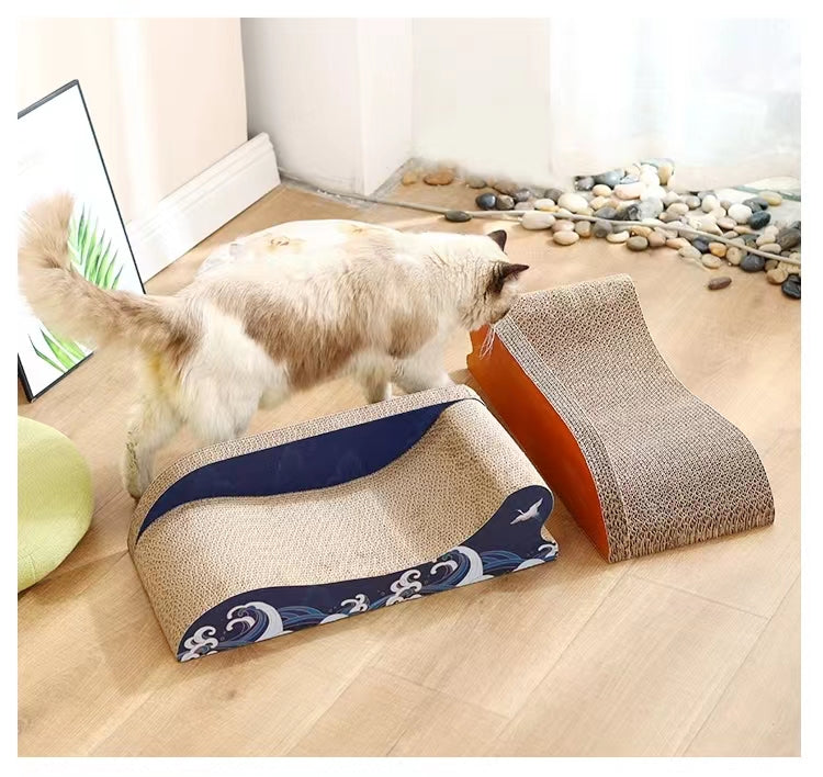 Chinese Throne Curved Cat Sratcher