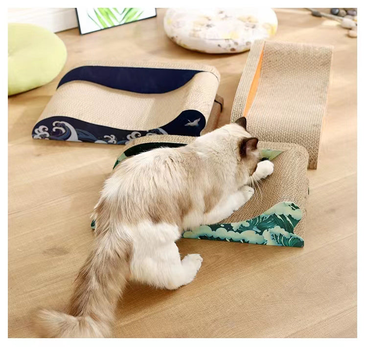 Chinese Throne Curved Cat Sratcher