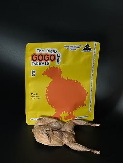 Gogo Treats - Freeze-Dried Quail 1pc