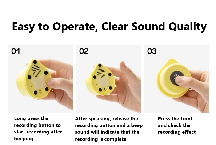 Voice Ringer Pet Button Speaking Training