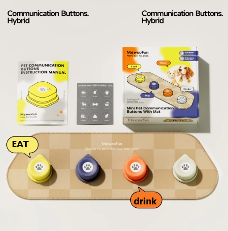 Voice Ringer Pet Button Speaking Training