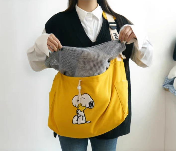 ParisDog Outdoor Mesh Breathable Shoulder Cat Dog Bag Carrier