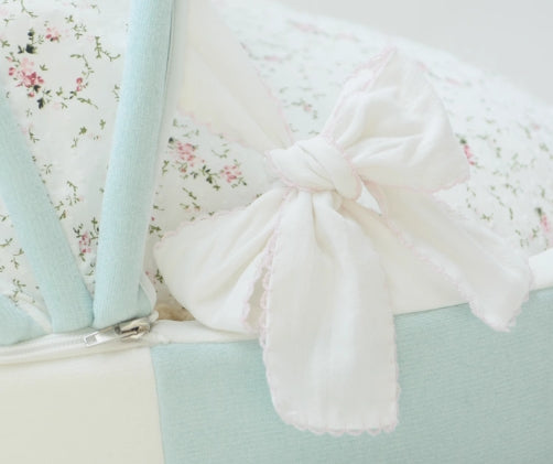 PetMan Vintage Countryside Tiffany Blue Pet Warmth, Detachable Washable Bed