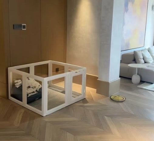 Acrylic Transparent Pet Playpen