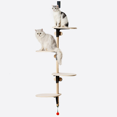 MewooFun Space-Saving Door - Mounted Cat Tree