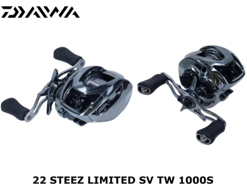 Daiwa 22 Steez Limited SV TW 1000S-XHL Left Baitcasting Reel - ChokyoPetStore