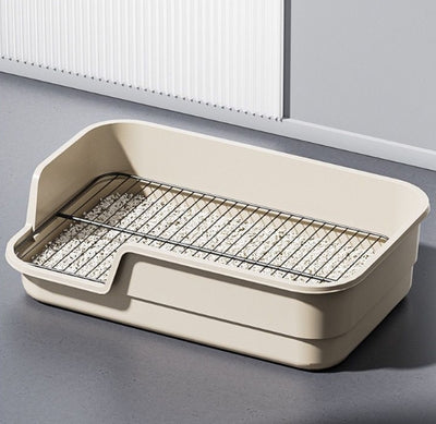 Raised Splash-Proof Split-Type Dog Toilet - ChokyoPetStore