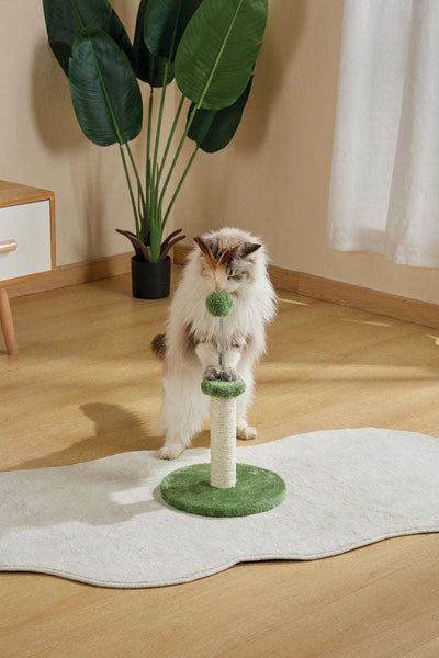 MY FIRST CAT TREE Feather Green - ChokyoPetStore