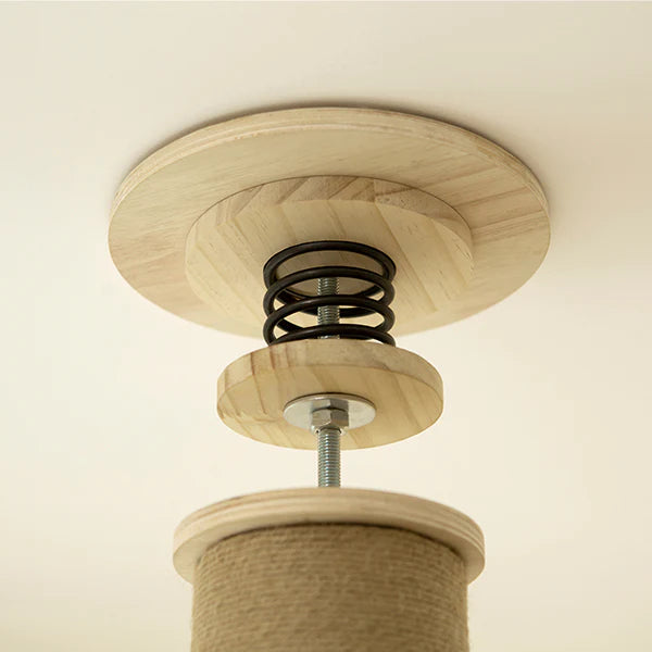 SupermarCat Floor to Ceiling Climbing Scratching Post Cat Tree - Paradise SCAT04