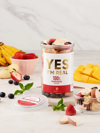 YES I'M REAL 5 Kinds of Fruit Pieces Treat (Dog & Cat) 60g - ChokyoPetStore