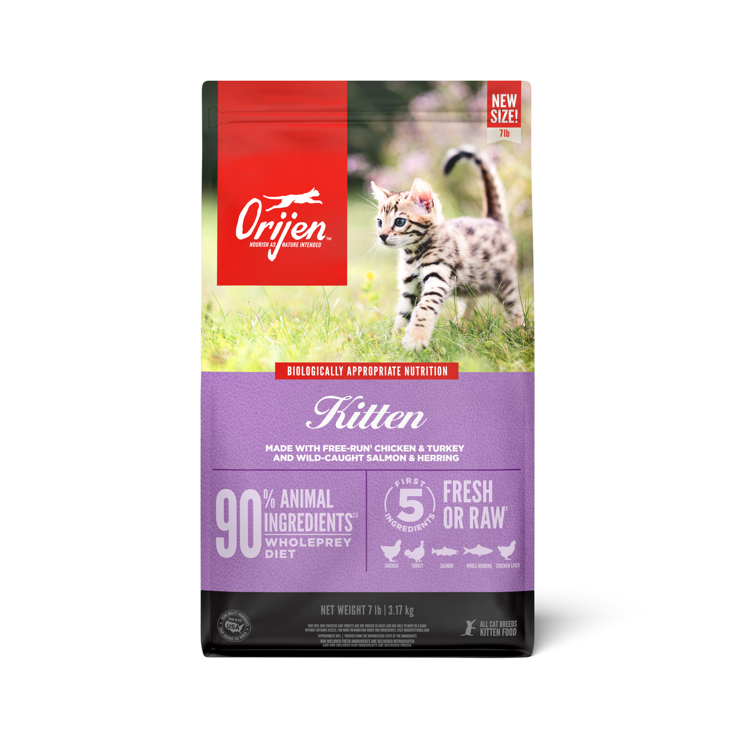 ORIJEN Kitten Grain-Free Dry Cat Food