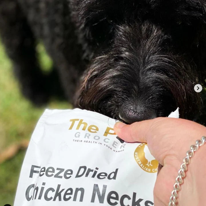 The Paw Grocer - Freeze Dried Chicken Necks 90g