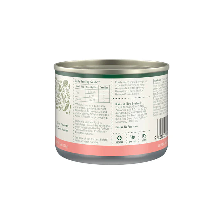 ZEALANDIA Mousse Pate Salmon PUPPY & Mama 24 x 170g - ChokyoPetStore