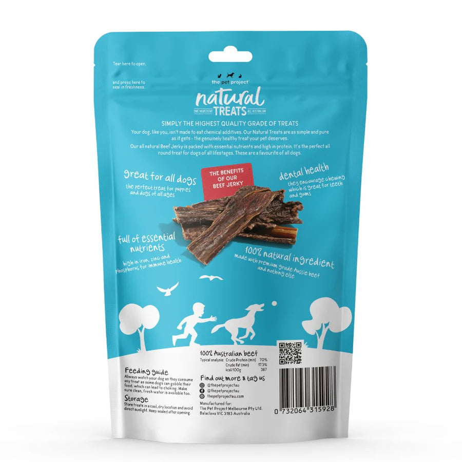 The Pet Project - Beef Jerky 100g