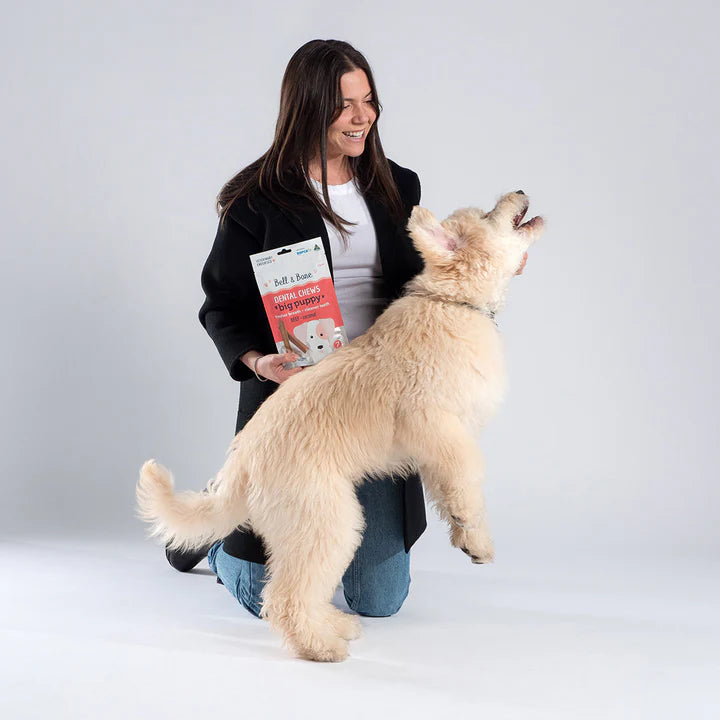 Bell & Bone - Big Puppy Dental Chews - Beef 120g