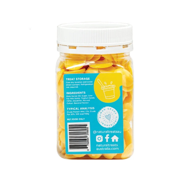 The Pet Project - Banana Yoghurt Drops 250g