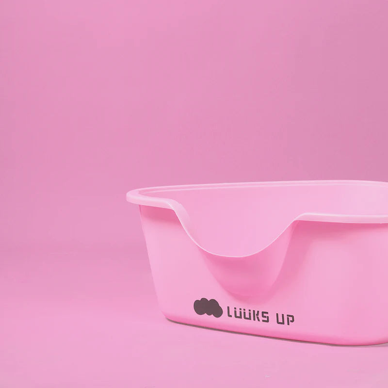 LUUKS UP TriShield Oversized Cat Litter Tray