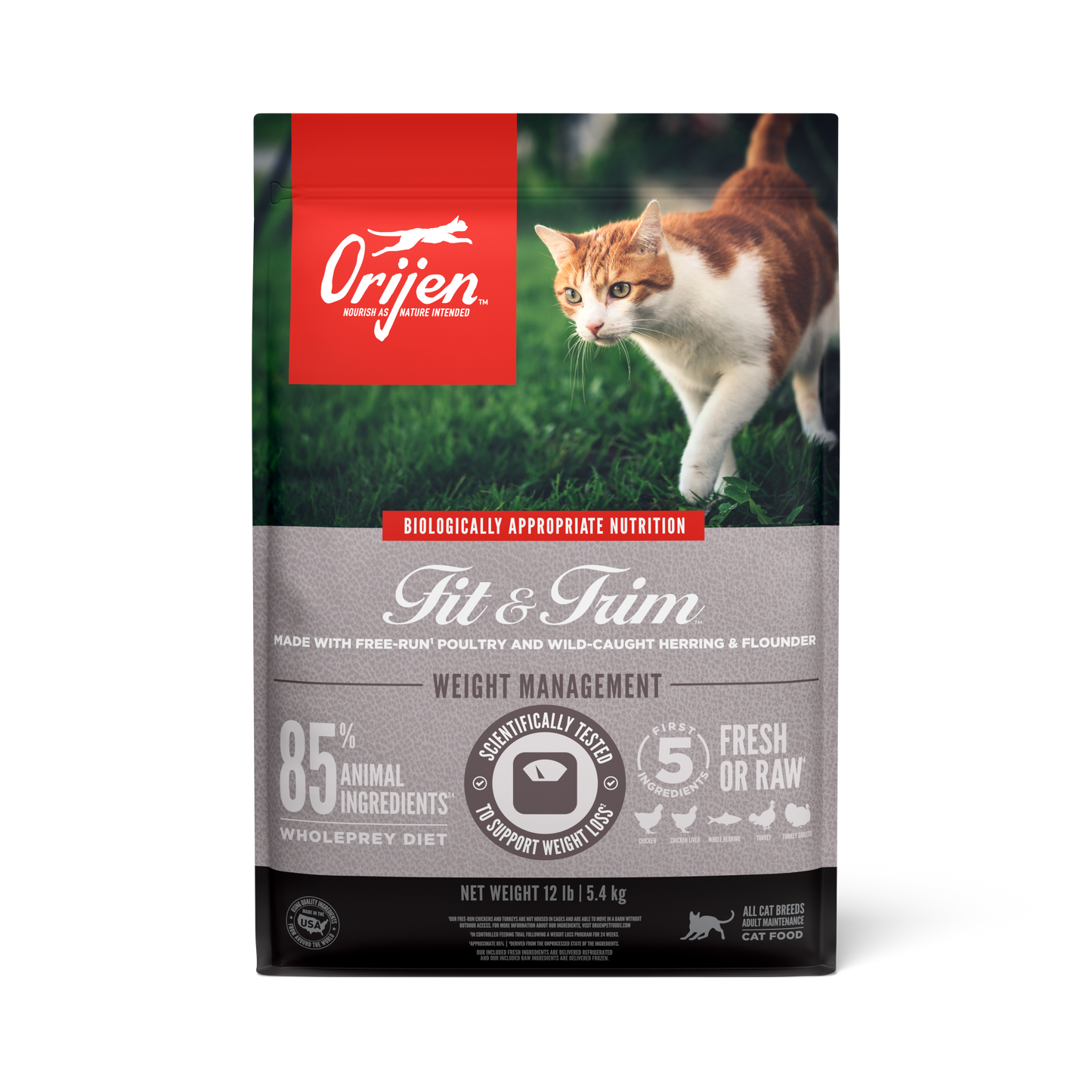ORIJEN Fit & Trim Grain-Free Dry Cat Food