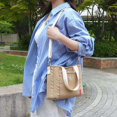 Snoopy Peanuts Pet Carrier Tote Bag for Dogs & Cats | Stroller-Friendly Travel Bag with Shoulder Strap & Organizer Pockets - ChokyoPetStore