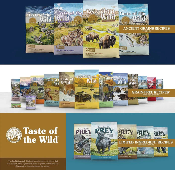 TASTE OF THE WILD Canyon River Feline® Formula with Trout & Smoked Salmon