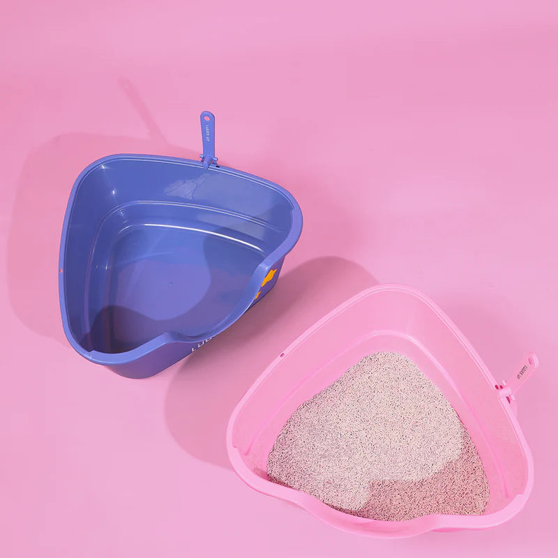LUUKS UP TriShield Oversized Cat Litter Tray