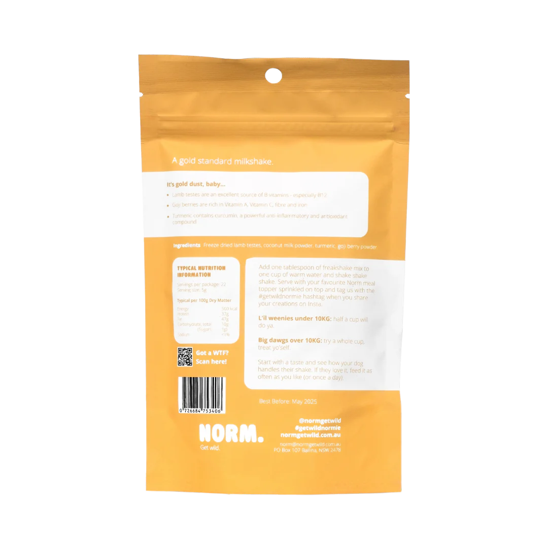 NORM. - Gold Dust Freakshake 110g