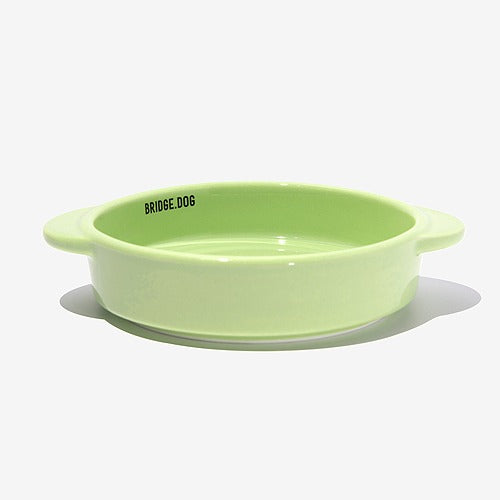 BRIDGE DOG MINI POT -BABY GREEN (Glossy)