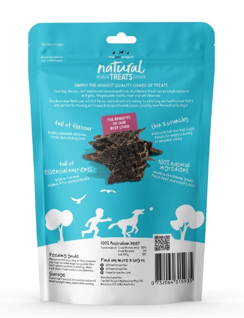 The Pet Project - Beef Liver 100g