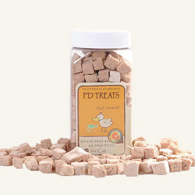 FD TREATS - DuckFreeze-Dried Duck Treats for Cats & Dogs | High Protein | Grain-Free