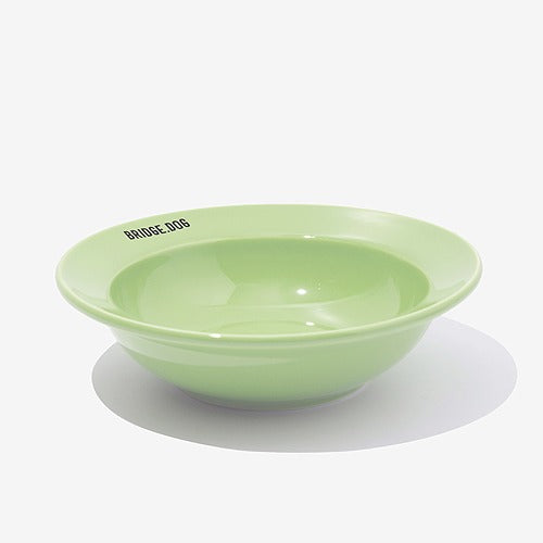 BRIDGE DOG-MINI DISH- BABY GREEN(GLOSSY)