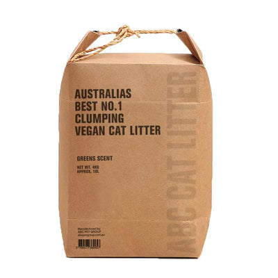 ABC Cat Litter 4kg-Biodegradable, Clumpable, Flushable