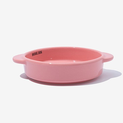 BRIDGE DOG MINI POT CORAL PINK (GLOSS)