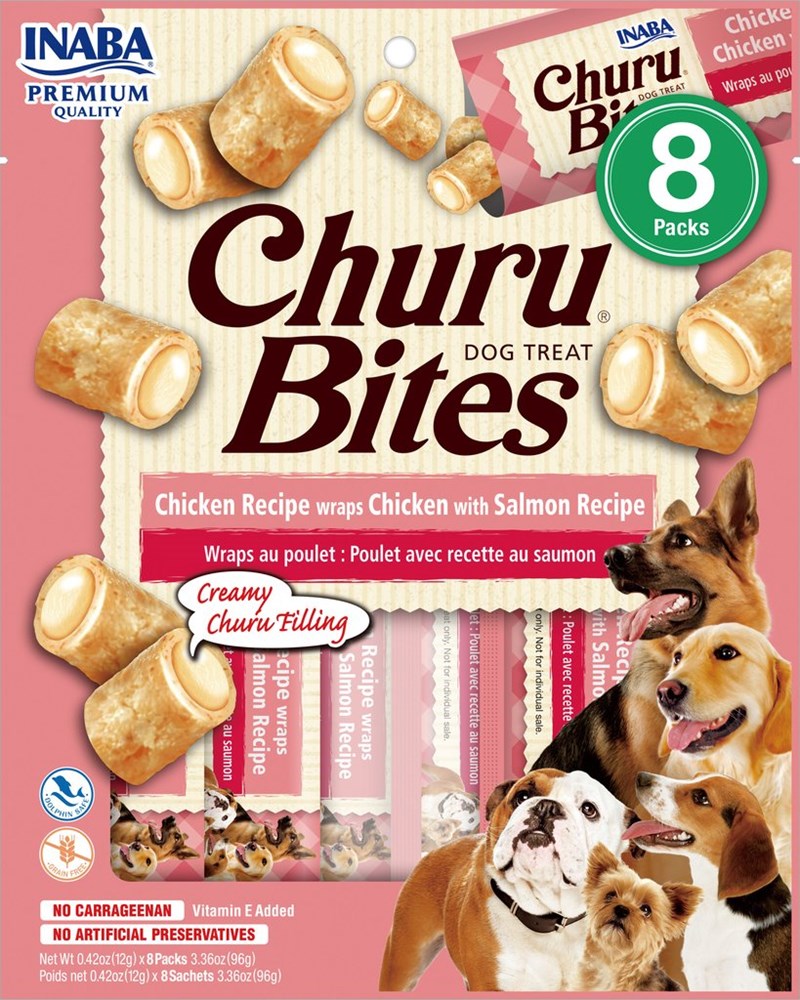 Inaba- Churu Bites Chicken Recipe wraps